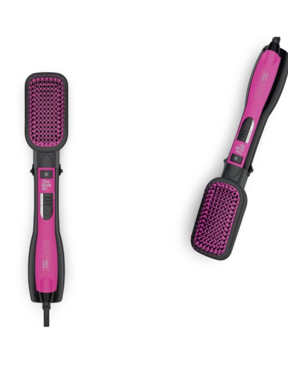 InfinitiPRO Conair Knot Dr Dryer Brush All-in-One Hot Air Brush - NEW - Picture 3 of 6